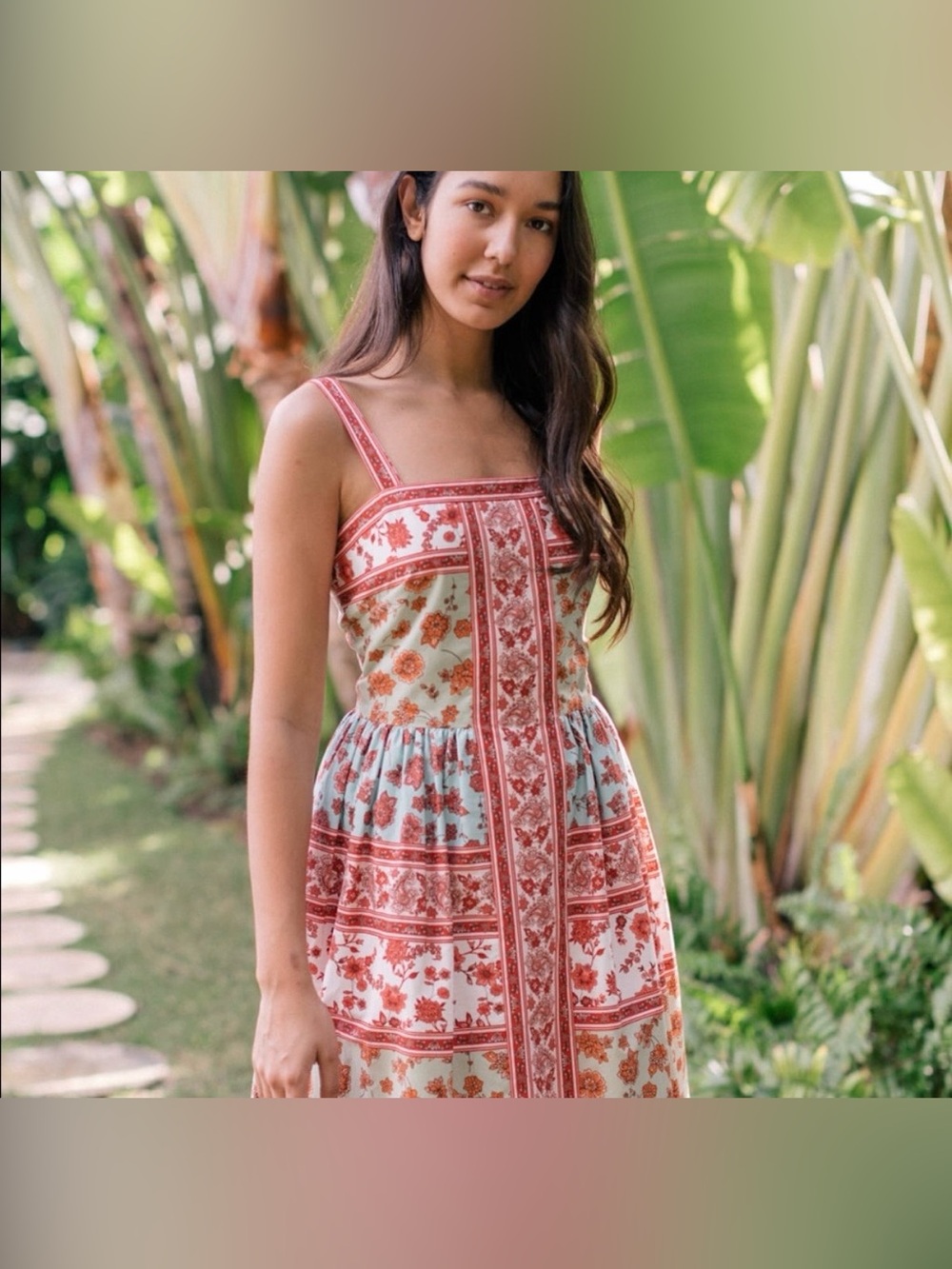 Gal meets glam cotton sun dress